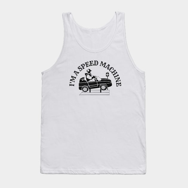 Fast driver vintage design Tank Top by Nice Surprise